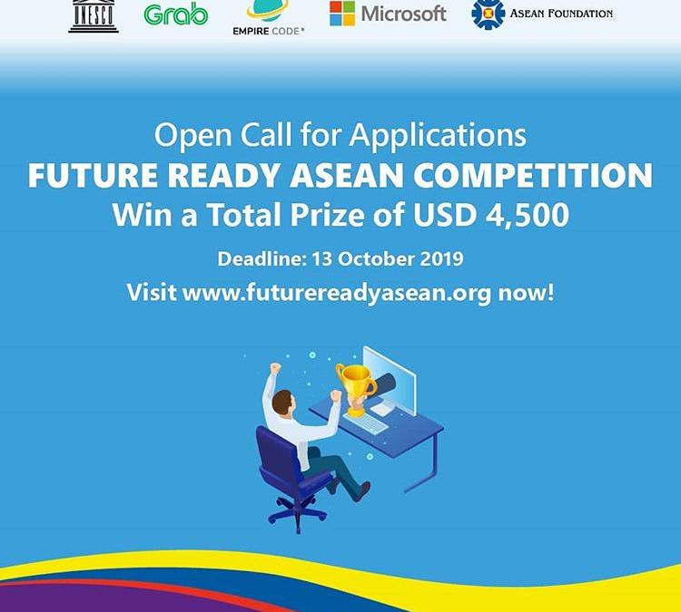 Open Call for Applications: Future Ready ASEAN Competition 2019